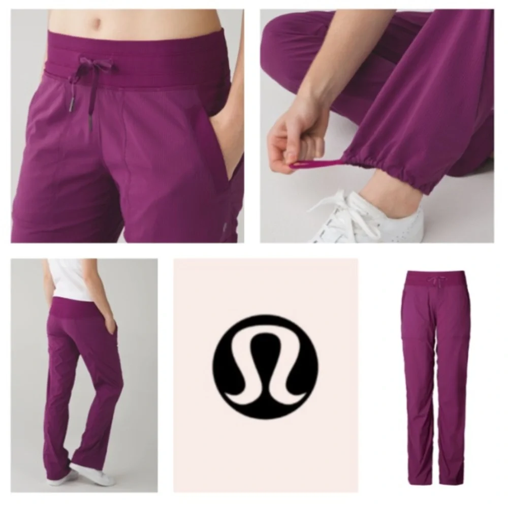 SOLD!  Lululemon Studio Pant III in ‘Regal Plum’ - Picture 9 of 9